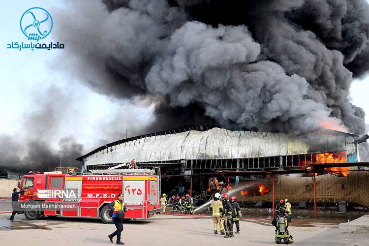 دلایل آتش‌سوزی در کارخانه‌ها