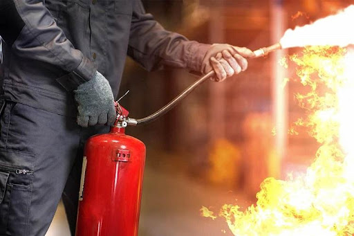 گاز مورد استفاده در کپسول آتش‌نشانی